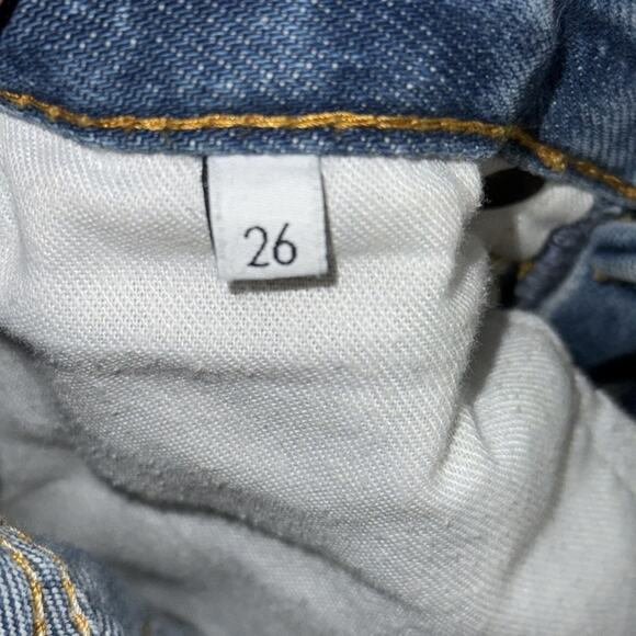 Boyish Billy easy rider high rise button fly distressed relaxed jeans - Picture 6 of 12